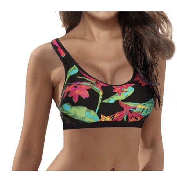 Wenly Zeng Women's Racerback Swimsuit Top - Size: M - Picture 7 of 8